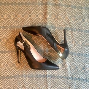 Black Pointed Toe Heels